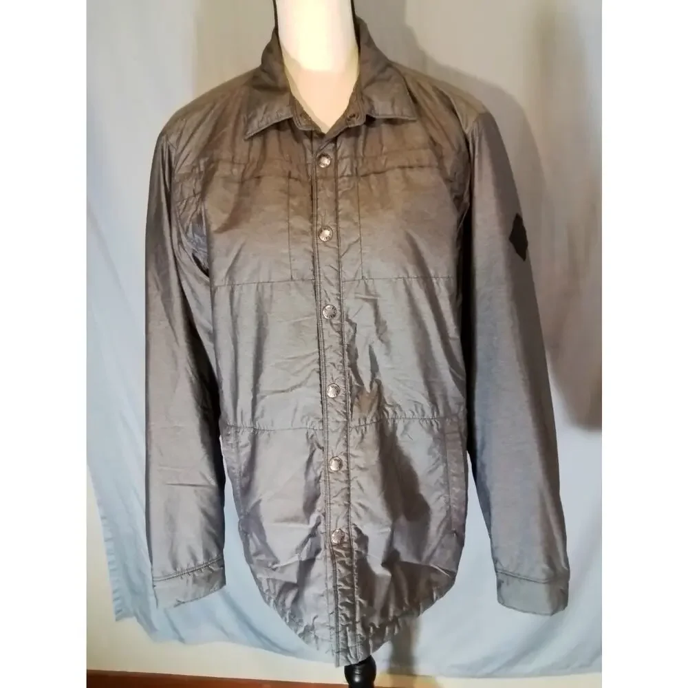 North Face men's gray  jacket
